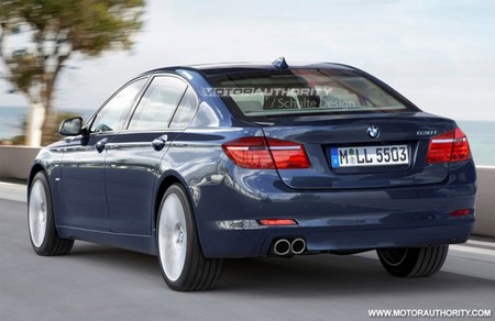 2011 BMW 5-Series Rendering