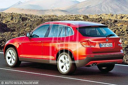 BMW X1 Rendering