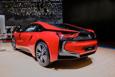 BMW i8 Protonic Red Edition photo Geneva 5