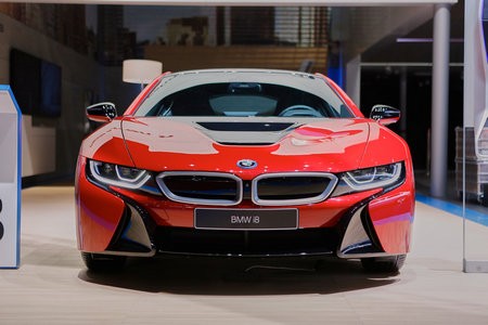 BMW i8 Protonic Red Edition photo Geneva 1