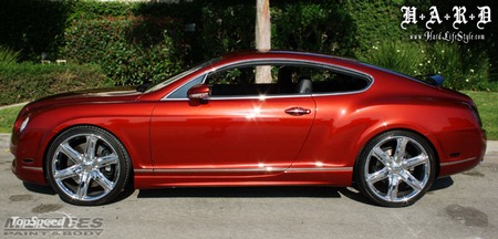 Bentley Continental Murder Red