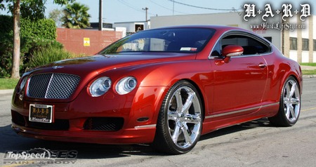 Bentley Continental Murder Red