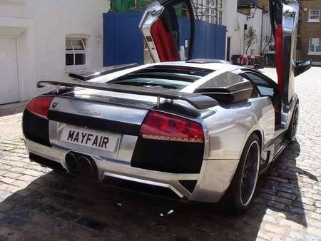 Chromed Lamborghini Murcielago LP640 Hamann