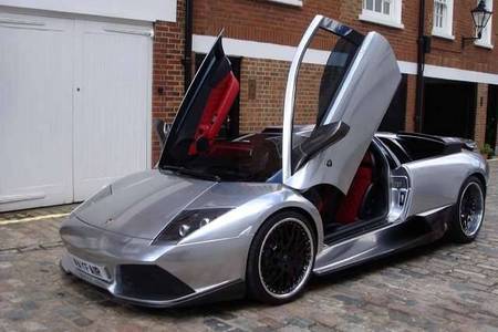 Chromed Lamborghini Murcielago LP640 Hamann