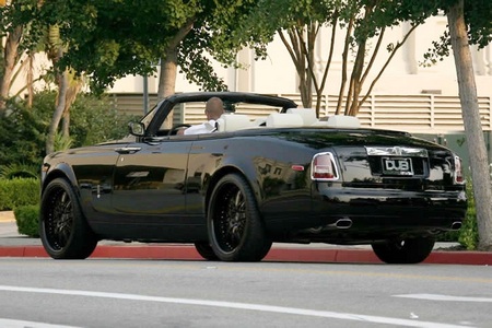 David Beckham Rolls Royce Drophead Phantom