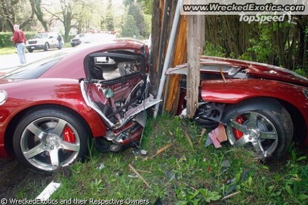 Exotic Cars Crashed