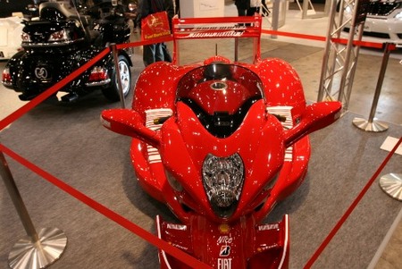 Ferrari Suzuki Hyabusa Trike