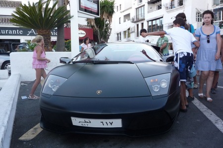 Lamborghini LP640 Matte Black