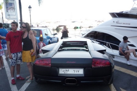 Lamborghini LP640 Matte Black