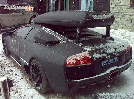 Lamborghini Murcielago LP 640 with SkiBox