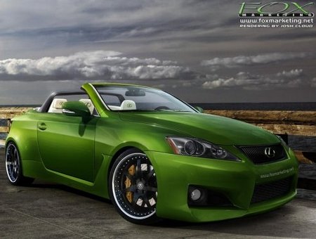 Lexus IS Convertible by Fox Marketing