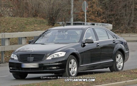 Mercedes-Benz S-Class 2010 Spyshots