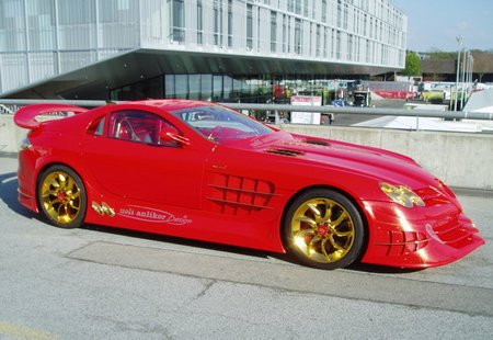 Mercedes-Benz SLR McLaren 999 Red Gold Dream