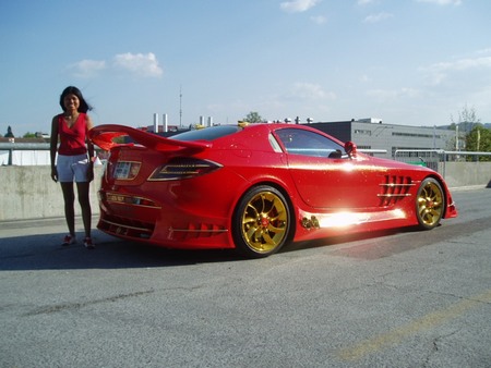 Mercedes-Benz SLR McLaren 999 Red Gold Dream