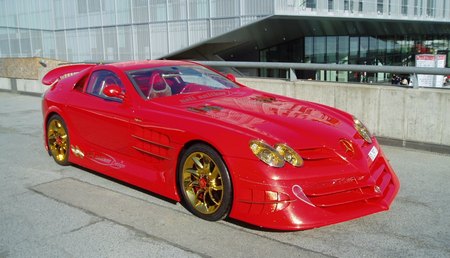 Mercedes-Benz SLR McLaren 999 Red Gold Dream