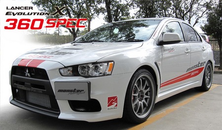 Mitsubishi Lancer EVO X 360 Spec by Monster Motor Group