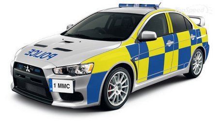 Mitsubishi Lancer Evolution X Police Edition