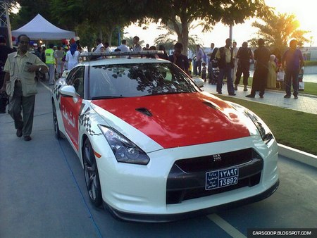 Nissan GT-R Police Car