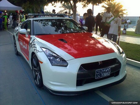 Nissan GT-R Police Car