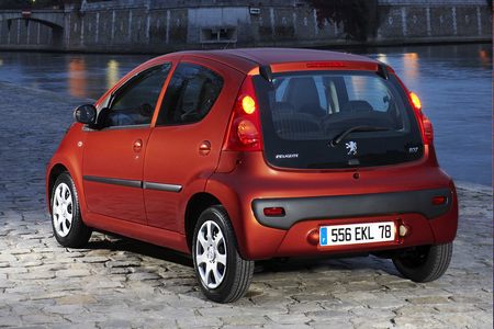 Peugeot 107 Facelift 2009