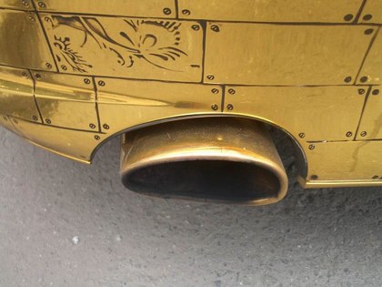 Porsche 911 Gold Plated from Russia