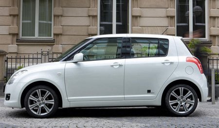 Suzuki Swift Black and White