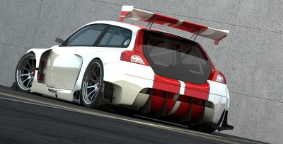 Volvo C30 DTM Racecar