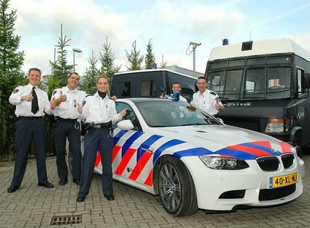 BMW M3 police