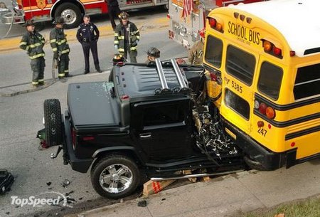 Hummer crash