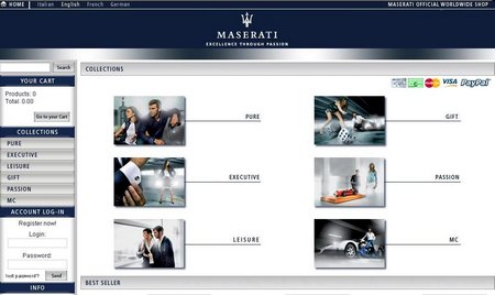 Maserati store